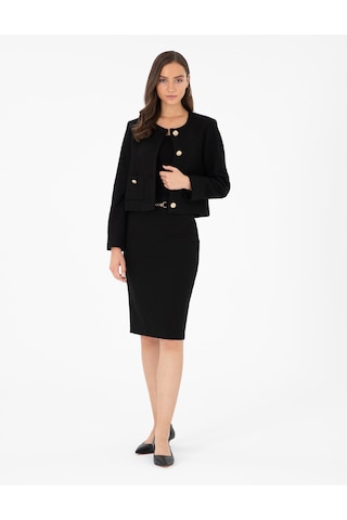 Pierre Cardin Kadın Siyah Etek Dokuma 50297135-vr046 Siyah