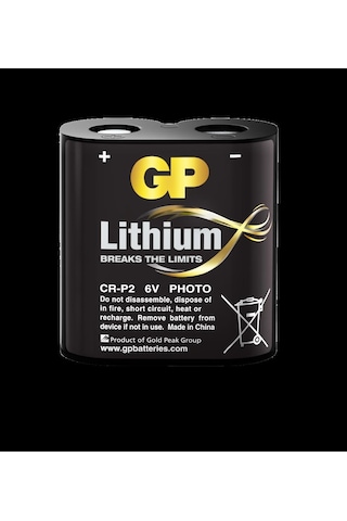 Gp Crp2 6V Lityum Fotoğraf Makinesi Pili