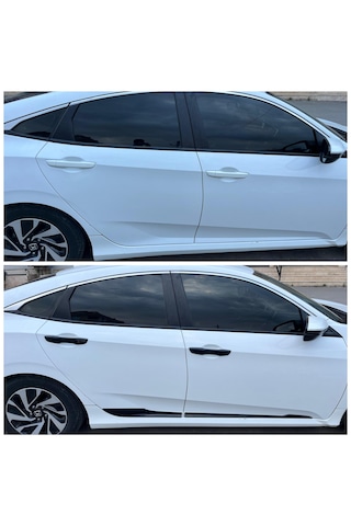 Honda Civic Fc5 Fk7 Piano Black Kapı Kolu Kaplama Elegance