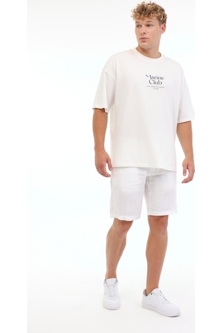 Kinetix Ml Nacot 11hs103 5fx Beyaz Erkek Kısa Kol T-shirt 000000000102006432 Beyaz