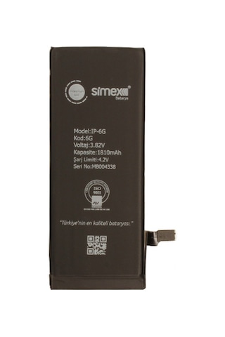 Simex Apple Uyumlu iPhone 6 İle  Batarya 1810mah