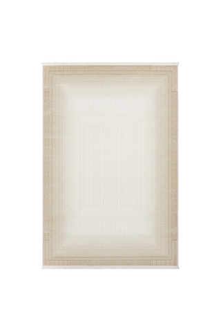 Mariesse Home Artes Serisi Bambu Dokulu Modern Sık Dokuma Makine Halısı Smart 12006 Bej