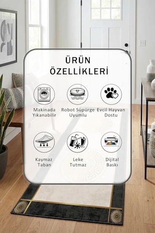 Arguvan Gold Yıkanabilir Yolluk