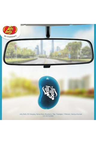 Jelly Belly 3d Hanging Asma Koku Blueberry 18gr. Fesleğen, Y.mersini, Vanilya Aromalı