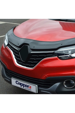 Cappafe Renault Kadjar Ön Kaput Koruma Rüzgarlık 4Mm Abs 12-20