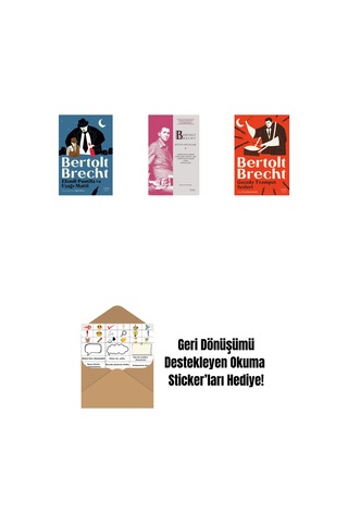 Efendi Puntila Ve Uşağı Matti + Bertolt Brecht - Bütün Oyunları 5 + Gecede Trampet Sesleri + Okuma Sticker'ları