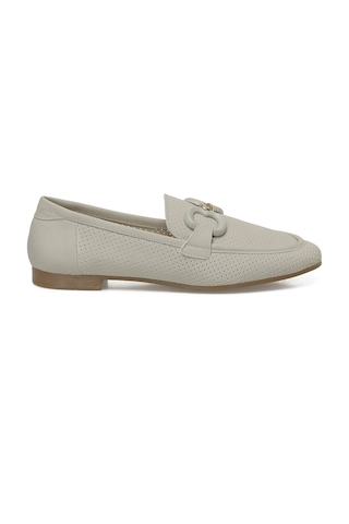 Polaris 325010.z 5fx Krem Kadın Loafer 000000000101950426 Bej