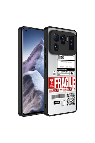 Xiaomi Mi 11 Ultra Kılıf Aynalı Desenli Kamera Korumalı Parlak Zore Mirror Kapak Fragile