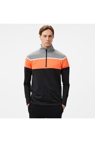 Mc Kinley Diego Iı Half Zipped Erkek Siyah/turuncu Üst 429260 Siyah