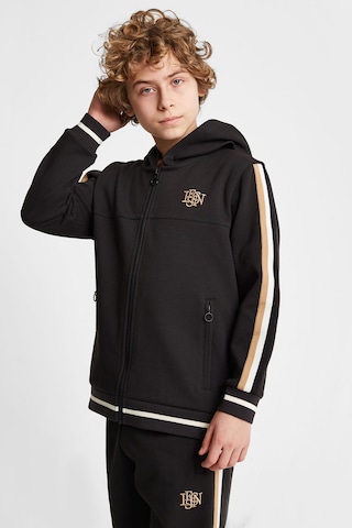 Lescon Çocuk Fermuarlı Kapüşonlu Sweatshirt 25n-3130 Siyah