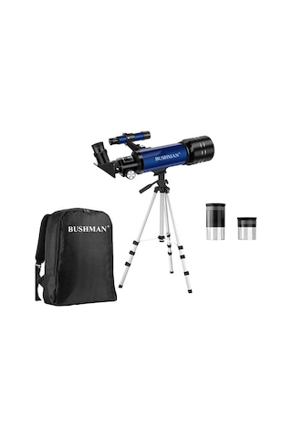 Bushman Travel Scope 70-400 Portable Taşıma Çantalı Teleskop