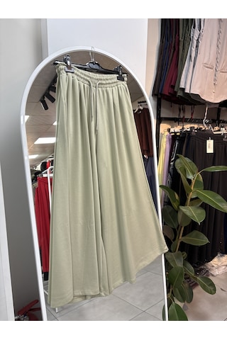 Nirva Butik Kapşonlu Fermuarlı Takım Pantolon Etekli Owrl Su Yeşili