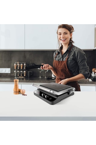Black+Decker BXGR2000E 2000 W 2in1 Elektrikli Izgara