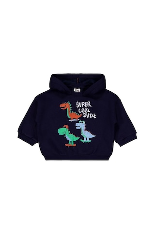 Civil Baby Dinozor Baskılı 6-18 Ay Takım - Lacivert Koyu Lacivert