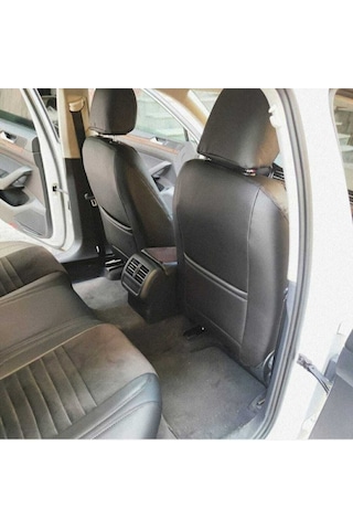Passat B8 15 21 Arası Boş Paket Arka Sırt 2+1 Arka Sırt Kolcaksız Model Siyah Taytüyü Siyah Deri