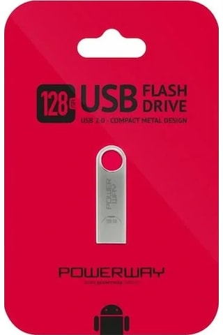 Powerway Pw-128 128 Gb Usb 2.0 Flash Bellek 1 Adet