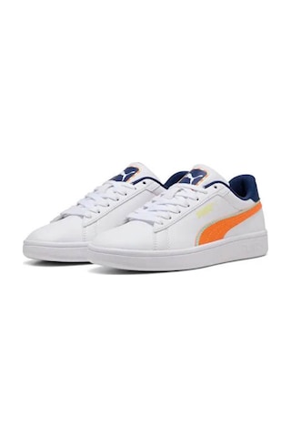 Puma Smash 3.0 Playdate Jr Beyaz Erkek Çocuk Sneaker 402826-01 Beyaz