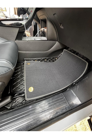 Citroen C5 Aircross Aracına Özel 8d Çift Katmanlı Havuzlu Paspas Takımı Siyah