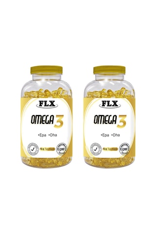 Omega 3 Balık Yağı 1000 Mg 90 Softgel 2 Kutu