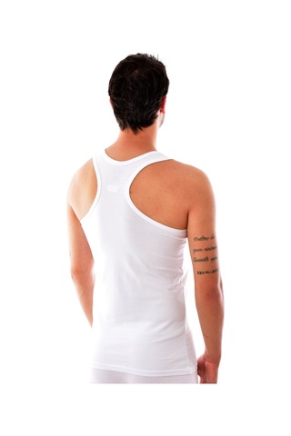 Lukitus Elit 1304 Pamuk Elestan Erkek Spor Atlet Beyaz 3 Adet
