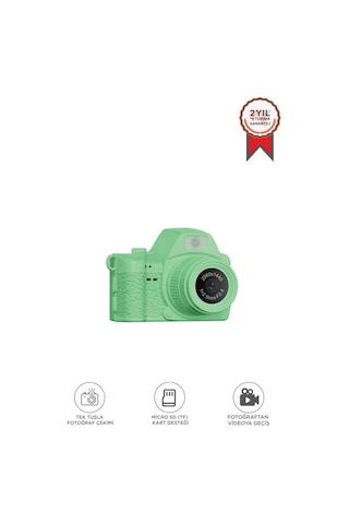 Torima CMR42 Video Mini Kamera Dijital Fotoğraf Makinesi Yeşil