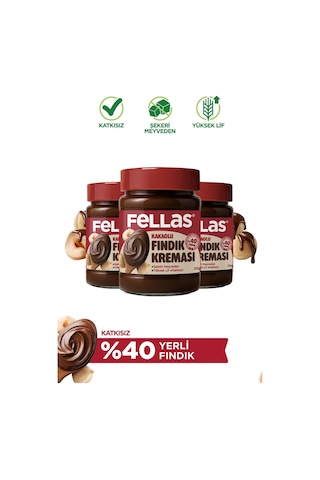 Kakaolu Fındık Kreması 315 G X 3 Adet