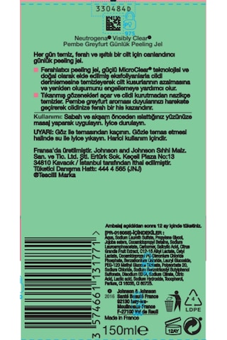 Neutrogena Canlandırıcı Günlük Peeling Jel - 150 ML x 2