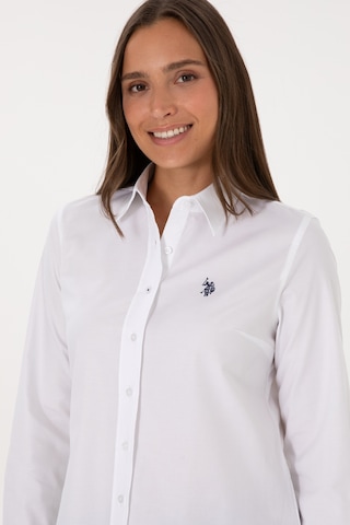 U.s. Polo Assn. Kadın Beyaz Gömlek Basic 50308023-vr013 Beyaz