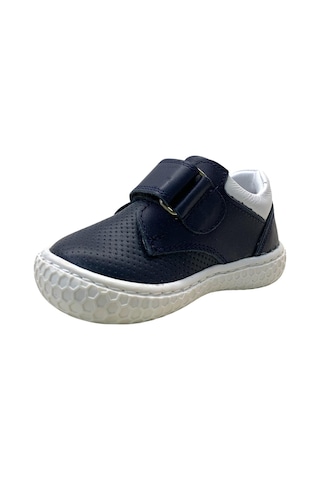 245 Bebek Deri İlk Adım Sneaker Lacivert