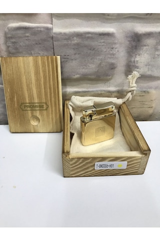 Promise Marka Muhtar Çakmağı Benzinli Sarı Gold