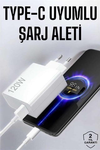 Type-c 120w Şarj Aleti Hızlı Şarj Turbo 70164465