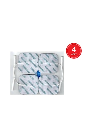 Stimrodes 5 x 5 CM Kablolu Kare Tens Pedi 4 x 4'lü