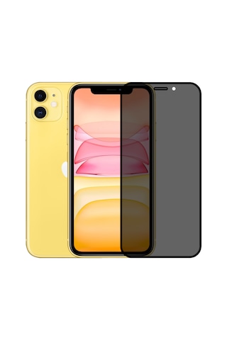 Safeus Tam Kaplayan Hayalet Parmak İzi Bırakmayan Safir Ekran Koruyucu Cam , Apple Uyumlu iPhone 11 İle