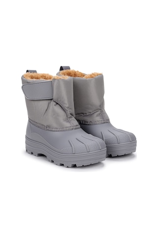 Igor W10259 Neu Erkek/kız Çocuk Su Geçirmez Yağmur Kar Botu Gri