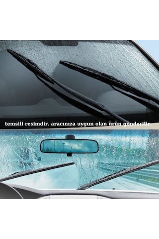Fiat Fiorino 2017 2018 2019 2020 2021 Uyumlu Ön Cam Silecek Süpürgesi Seti 650+480mm