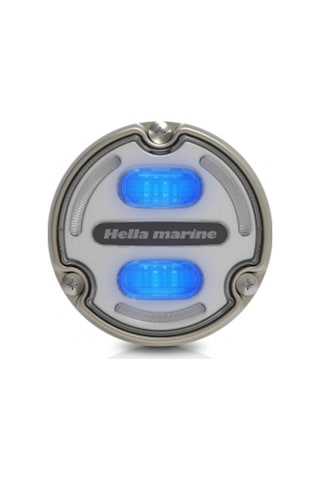 Hella Marine Apelo A2 Bronz Beyaz/Mavi Su Altı Aydınlatma Lambası Bronz