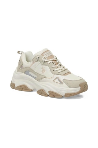 U.s. Polo Assn. Kalısta 6fx 102158050 Kadın Spor Ayakkabı Bej 36-40 Bej