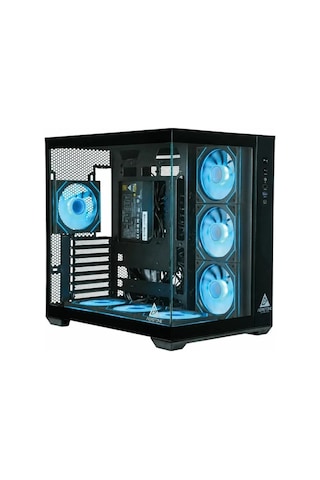 AERSTONE Hyperion 1000 Watt 80+ Gold 7 Fanlı RGB Akvaryum Oyuncu Kasası