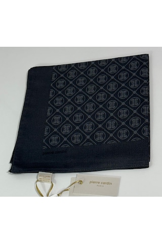 Pierre Cardin Elegans Monogram Eşarp - 1090750 -913 Füme Füme
