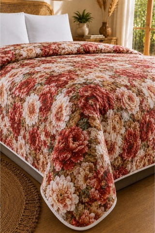 Tek Kişilik - 5d Premium Yatak Örtüsü- Hafif Ve Zarif - Mevsimlik- 160 X 220 Cm 5d12 5d12