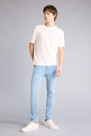 Defacto Carlo Skinny Fit Ekstra Dar Kalıp Normal Bel Ekstra Dar Paça Jean Pantolon D0025AX26SP Mavi