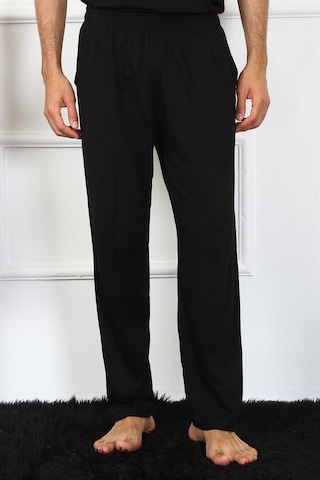 Akbeniz Erkek Pamuk Siyah Tek Alt Pijama 27495 Siyah