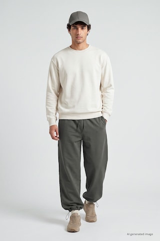 TOMMYLIFE Haki Lastikli Erkek Baggy Eşofman Alt - 82200
