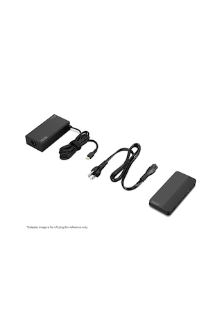 Lenovo 40b90100eu Usb-c Dual Display Travel Dock 100w Adapter