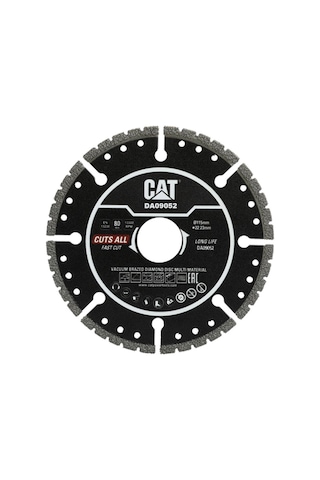 Cat DX3090 720W 125 MM Profesyonel Avuç Taşlama + DA09052 Genel Amaçlı Elmas Kesme Diski