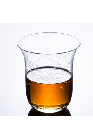 Çok Amaçlı 330 Ml Antik Stil Klasik Viski Cam Kupası Çiçek Çim Desen Şarap Severler Kokteyl El Yapımı Votka Tumbler Bar Gravür Açık Gri