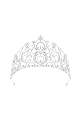 Dofolink Prenses Taçlığı - Yetenekli Toprak Ve Parlak Rhine Kristalleri İle Takılmış, Düğün, Doğum Günü Ve Özel Anlar İçin Pırıl Pırıl Prenses Tığlığı E