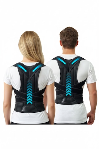 Ayarlanabilir Sırt Ve Bel Duruş Düzeltici Korse Unisex Postür Korsesi Dik Duruş Korsesi Standart