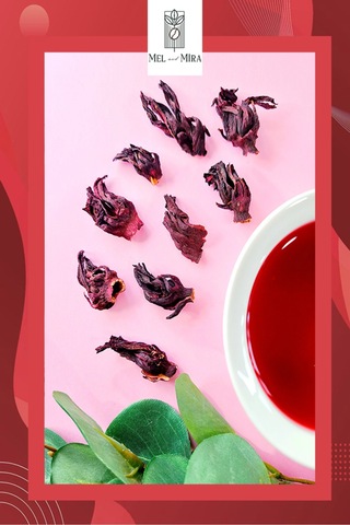 Hibisküs, Bamya Çiçeği, Mekke Gülü, Nar Çiçeği, Hibiscus Sabdariffa 100g