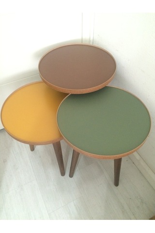 3'Lü Zigon Sehpa Tasarım - 16Mm Veya 18Mm Mdf Tabla (415037142)